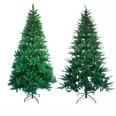 China Factory automatic high quality 210cm outdoor metal china pe large christmas trees for sale