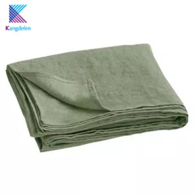 China Waterproof Simple Rectangle Square Solid Color Polyester Towel Tablecloth Striped Gift for sale