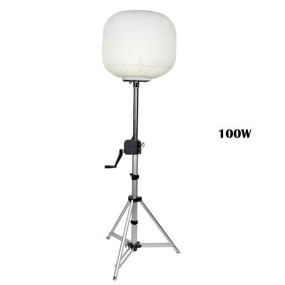 China Heavy Duty Outdoor Tripod LED Balloon Light 60W 100W 200W 400W 600W 800W 1000W 1200W for sale