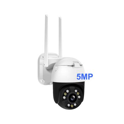 China 5mp wifi waterproof outdoor camera camera cctv night vision alarm notice and motion detection for sale