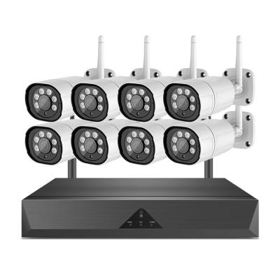 China 2021 NEW NIGHT VISION Face Capture WIFI Network Nvr CCTV Camera Security System AI Kit 8ch 2mp 1080p H.265 Customized Nvr Logo, Full HD CMOS for sale