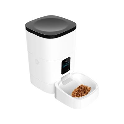 China Automatic Smart Life Pet 6lt Remote Control Smart Feeder With 1080P Camera Program Automatic Pet Bowls And Feeders Dry Food ONLY for sale