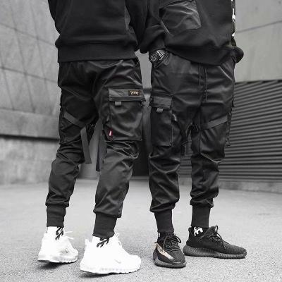 China Wholesale QUICK DRY Multi-pocket Wholesale Qual Tops Cargo Pants Men Pants Men Streetwear Sweatpants Fashion Cargo Pants Hip Pop Men for sale