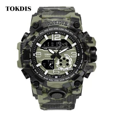 China TOKDIS day/date okdis military watch waterproof electronic fashion multifunctional outdoor sports for sale