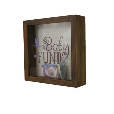 China Wholesale Custom White Wooden Box View Art Deep Picture Photo Shadow Display Frame Good Quality for sale