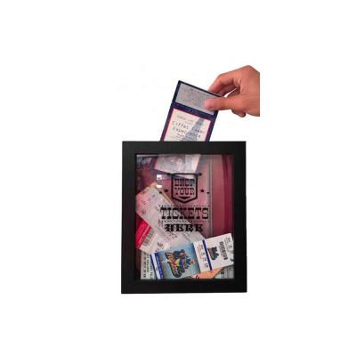 China Fashionable hot selling souvenir frame coin and banknote view shadow 3D custom box frames wholesale for sale