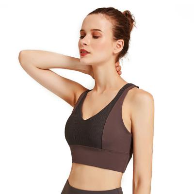 China Fashionable and convenient new custom logo breathable seamless high-strength core multi-size burning firm bra wholesale for sale