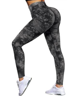 China Women Gaiters Fitness Yoga Pants Breathable Seamless Butt Lift Up Workout Sports Pants Woman Tights Fitness Yoga Gaiters for sale