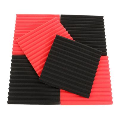 China High Quality Light Multi Color Foam Acoustic Panels Soundproof Fireproof Acoustic Wall Panel for sale