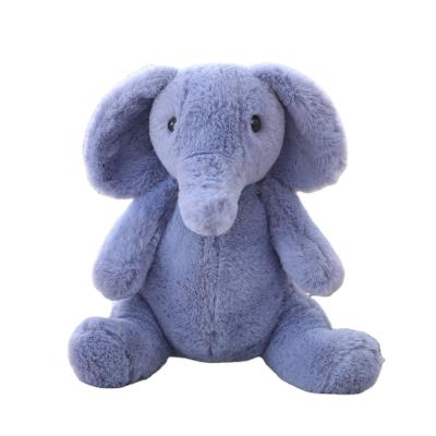 China Cute Fun Cartoon Animal Pig Bear Elephant Stuffed Plush Toys Decoration Baby Sleeping With Soothe Rag Dolls Gift For Kids Friends for sale