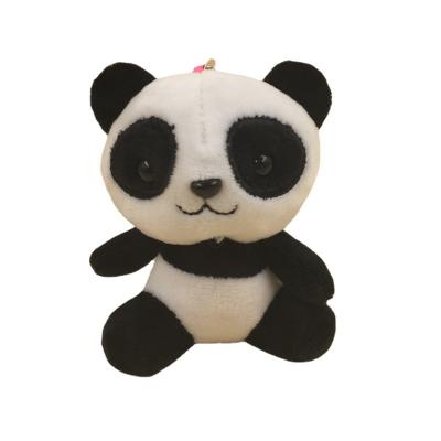 China Best Selling Cute Fun Cute Cartoon Animals Baby Soft Pendant Stuffed Plush Toys Panda Keychain for sale