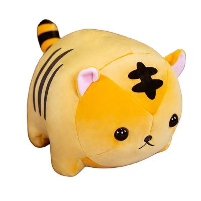 China Wholesale Cute Fun 35cm Cartoon Stuffed Plush Toy Home Decoration Rag Dolls Birthday Gift For Kids Friends Tiger Plush Pillow for sale