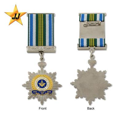 China Europe Manufacturer Custom Die Struck Military Souvenir Medals for sale