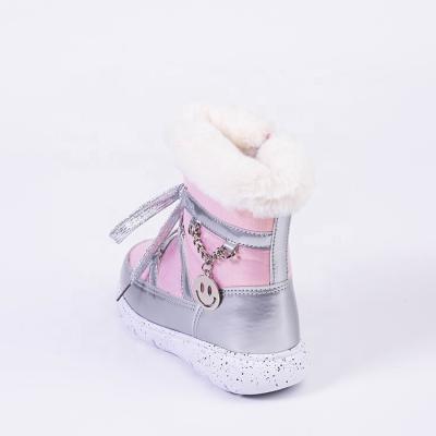 China New Style Kids Shoes Winter Waterproof Brand Best Quality Kids Shoes Fur Kids Snow Boots for sale