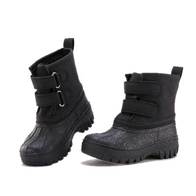 China Boys Girls Natural Rubber Duck Boots Kids Waterproof Snow Duck Boots for sale