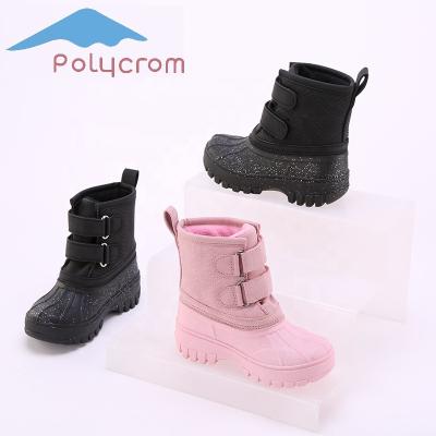 China New Arrival Natural Rubber Waterproof Kids Duck Boots Kids Baby Duck Boots for sale