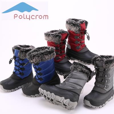 China Mid Calf Waterproof Kids Lean Waterproof Boots for sale