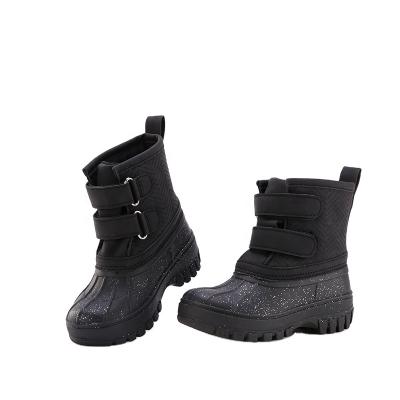 China Waterproof Kids Duck Boots For Winter Toddler Waterproof Warm Duck Boots for sale