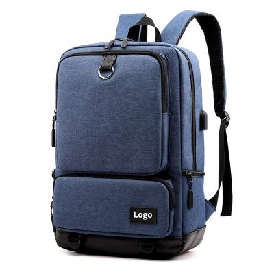 China With USB Multifunctional Business Backpack Large Capacity Schoolbag Travel Bag Waterproof Business Laptop Backpack for sale