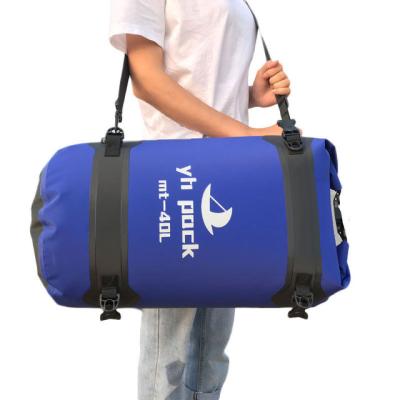 China Custom New Design OEM Factory Water Proof Camping 40L Large Capacity Dry Bag Outdoor Waterproof Sport Dry Bag for sale