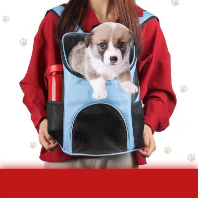 China Sustainable Factory OEM Outdoor Dog Walking Backpack Large Space Pet Durable Pet Bag Package for sale