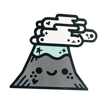 China Waterproof Custom Brand Logo Sticker Waterproof Vinyl Sticker Label Printed Die Cut Sticker for sale