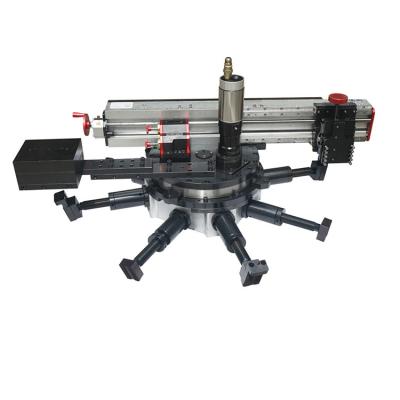 China SFP2500 Metal Object ID Mount Flange Facing Repair Machine Pneumatic Portable Orchard Flange Slap Machine for sale