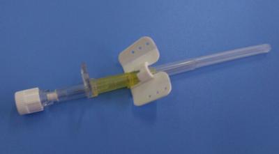 China iv cannula catheter intravenous cannula injection port HEPARIN CAP WITH WINGS for sale