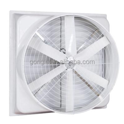 China Hot Sale Poultry Greenhouse Enemy Industrial Ventilation FRP Fiber Reinforce Plastic Material Cone Exhaust Fan for sale