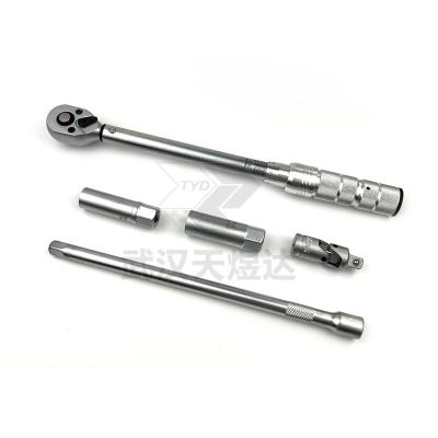 China TYD-Factory Wholesale 10~60N.m Diesel Auto Spark Plug Alloy Steel Torque Wrench 5 PCS Kit for sale