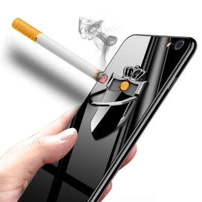 China Luxury Hot Selling Accessories Mobile Phone Stand Holder Fast Charging Usb Lighter Smoking Holder for sale