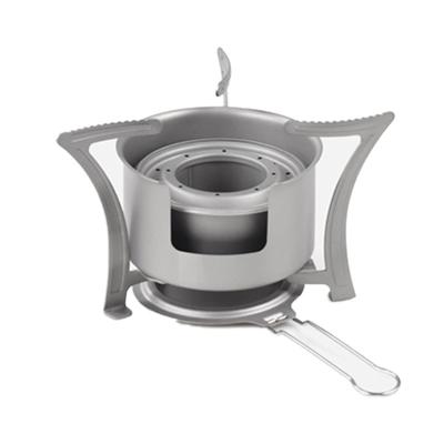 China Hot Selling Portable Outdoor Camping Titanium Castle Light Crest Burner Ultralight Ultralight Rising Stove for sale