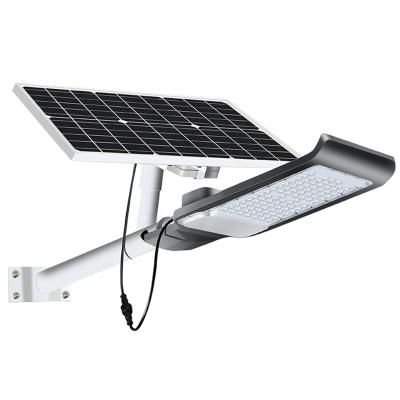 China Solar Cast Aluminum Street Housing Matrix Powered Outdoor Solar Cob Led Street Lights 100w for sale