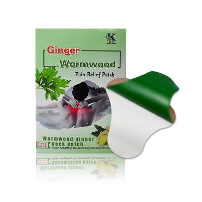 China Pain Relief Correction KangMeng Most Selling Products Ginger And Wormwood Relieve Cervical Pain Plaster for sale