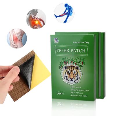 China High Quality Tiger Capsicum Heating Body CE Certificate Joint And Muscle Pain Relief Patch for sale