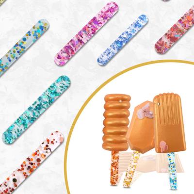 China Viable Acrylic Ice Cream Sticks Popsicle Pops DIY Crafts Handmade Baby Shower KIS Gift for sale