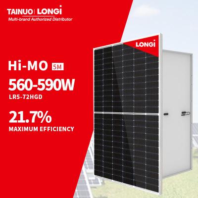 China Solar Power System Best Selling Products 2023 All products of LONGi solar panels Hi-MO Himo Hi Mo 5 6 7 LONGi All Full Black 420W 430W 550W 560W for sale