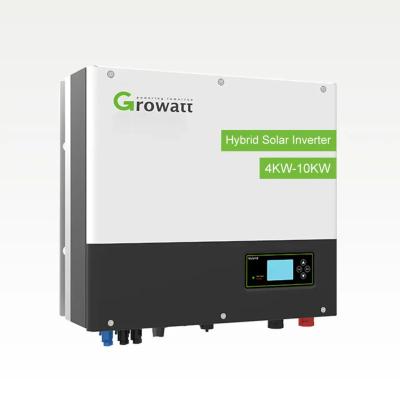 China Hybrid Solar Power System Growatt Eureopen Version SPH 4000~10000TL3 BH-UP 4kw 5kw 6KW 8kw 10kw Hybrid Inverters for sale