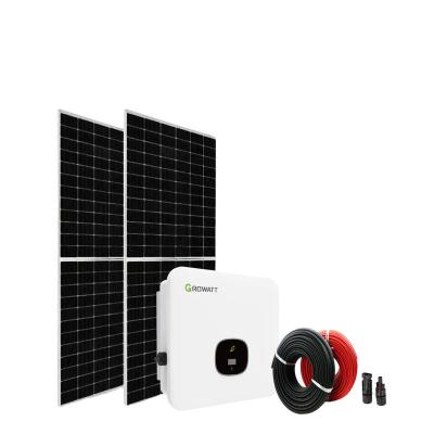 China Home High Efficiency 10kw 12kw 15kw Solar Power System Price On Grid Home Solar Power System for sale