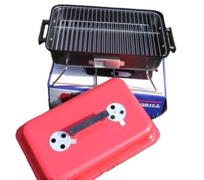 China 2021 Hot Sale Factory Price Easily Assembled Wholesale BBQ Grill Outdoor Portable Charcoal Barbecue Grill Garden Park BBQ Table Grills for sale