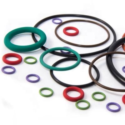 China Custom Machinery Size Elasticity EPDM NBR Nitrile Rubber O Ring 0.5mm Thickness Silicone O Ring for sale