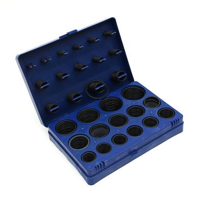 China Excavator Customized Size Oil Resistance NBR FKM O Ring Kit Set Boxes for sale