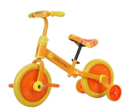 China Manufacturers Safety Multi-Function Detachable Self-balancing Tricycle Car Balance Tricycle Children's Baby Two-Wheeled Bicycle for sale