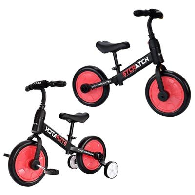 China Ride on Toy Children's Two-Wheeler with Auxiliary Wheels Aluminum Alloy Frame for Babies from 2 to 5 Years Old Children's Balance Bike for sale