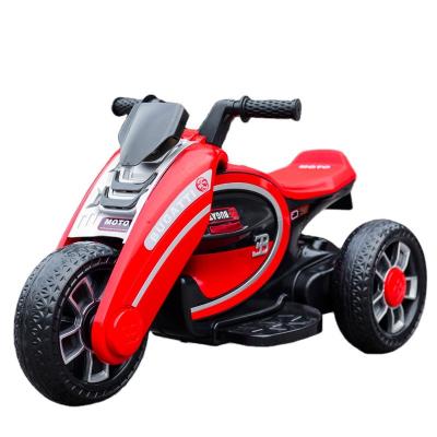 China Protect Baby Children's Motorcycle Tricycle 1-3-6 Years Old Children's Toy Car Boy Girl Electric Baby Battery Car Can Rest People for sale