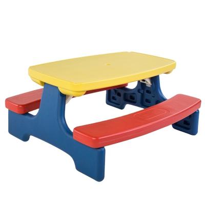 China Child Contemporary Professional Unique Design PE Plastic Folding Table for sale