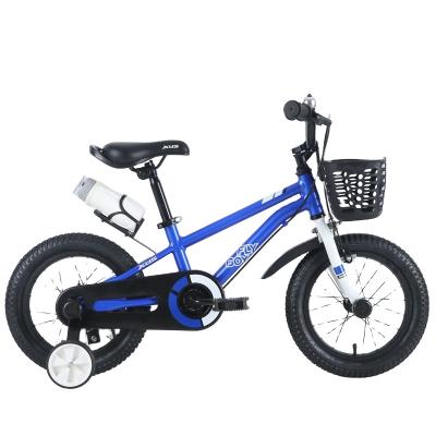 China Children's bike children's bike children's bicycle aluminum alloy frame front and rear pneumatic tire spoke wheels with bells with auxiliary wheels for sale