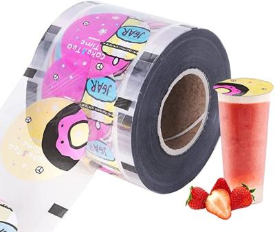 China Wholesales moisture proof pla sealing film bubble boba milk tea custom sealing film roll for pp for sale