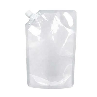 China Disposable Custom Printed Beverage Bag Stand Up Spout Pouch Tea Coffee Coffee Beverage Packaging Plastic Bag for sale