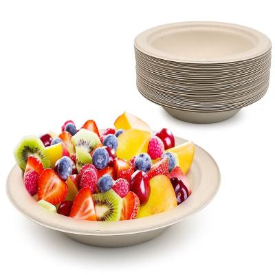 China Factory direct sales modern sugarcane bagasse clamshell food container sugar cane bagasse tableware for sale